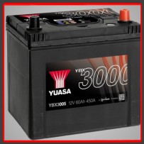 BATERIA YUASA YBX3005 60AH