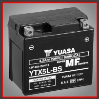 BATERIA YUASA YTX5LBS 4AH