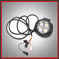 FOCO LED CON CLAXON 12V-72V