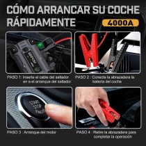 ARRANCADOR COCHE PORTATIL 4000A