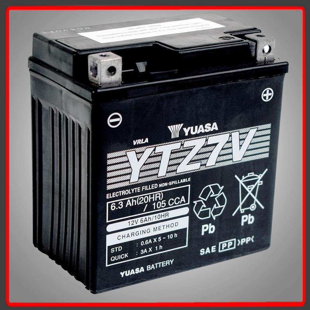 BATERIA YUASA YTZ7V GEL 6,3Ah