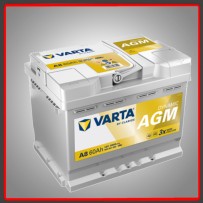 BATERIA VARTA A8 AGM 60AH 680A