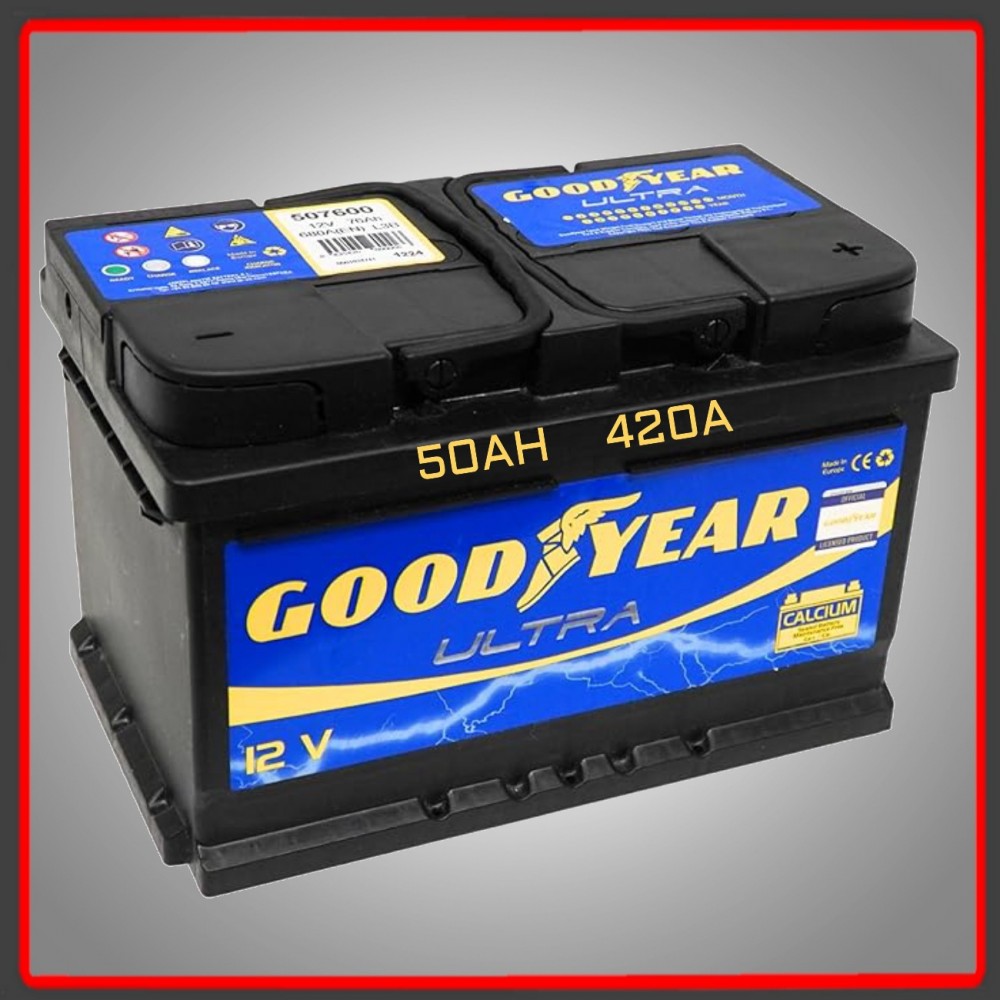 BATERIA GOODYEAR 505010 50Ah 420A
