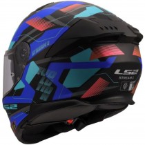 CASCO LS2 FF808 STREAM II MIKA BLACK BLUE