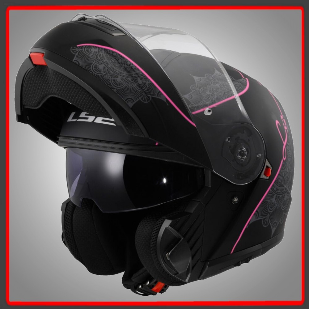 CASCO MODULAR LS2 FF908 STROBE II LUX PINK