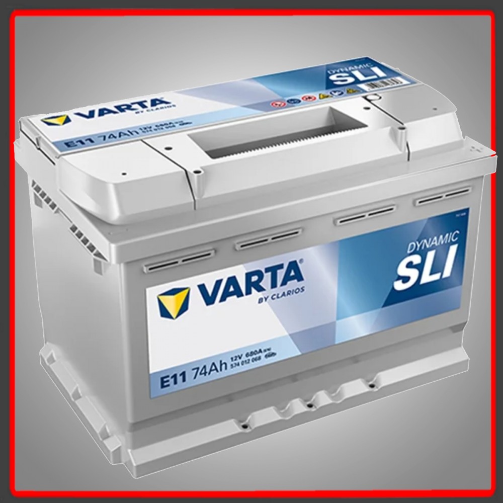 BATERIA VARTA E11 74Ah 680A