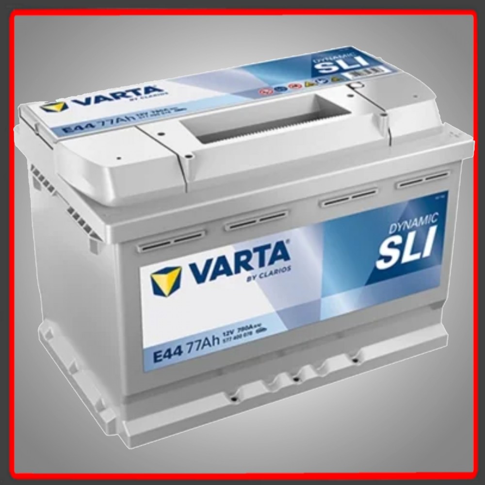 BATERÍA VARTA E44 77AH 780EN