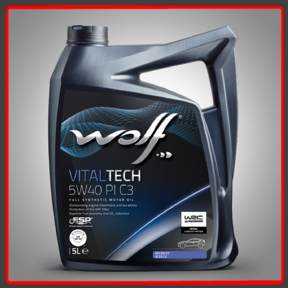 ACEITE WOLF VITALTECH  5W40 PI C3