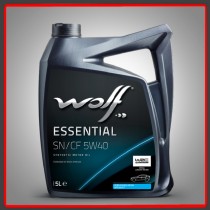 ACEITE WOLF ESSENTIAL 5W40...