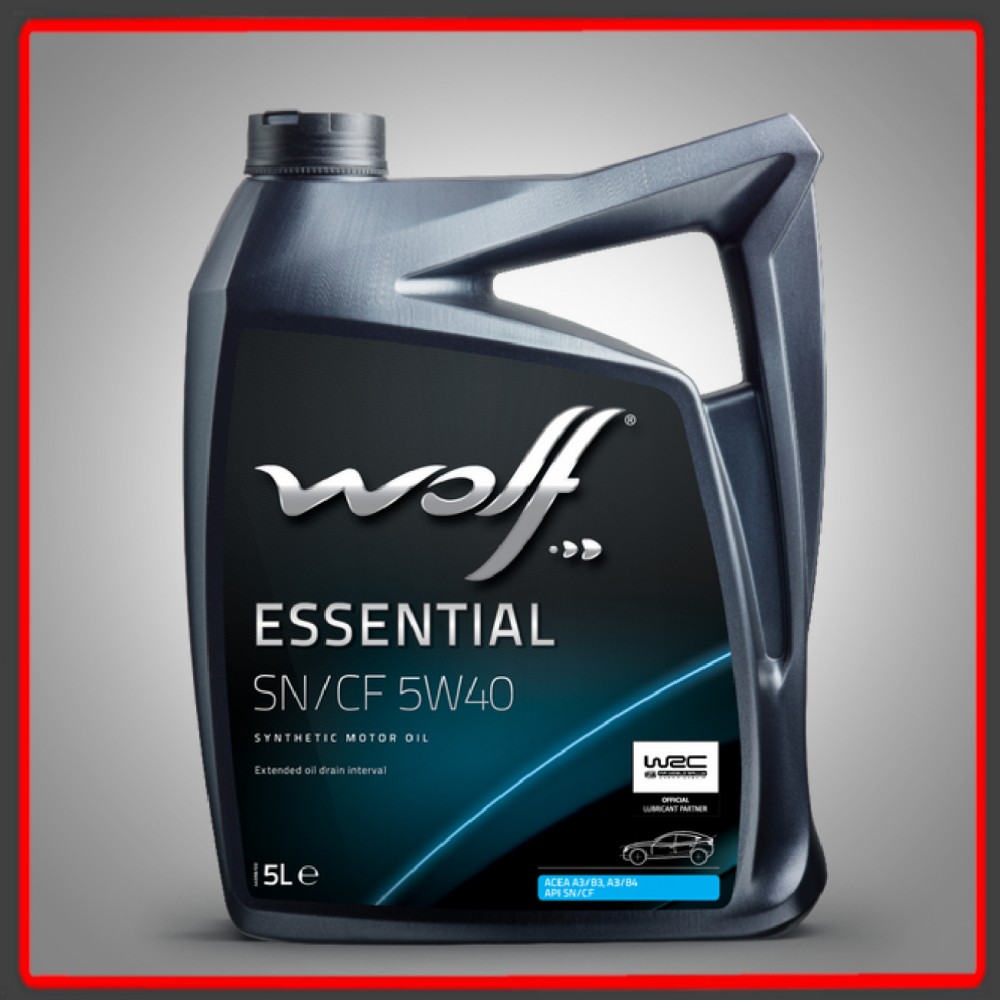ACEITE WOLF ESSENTIAL 5W40 SN/SF