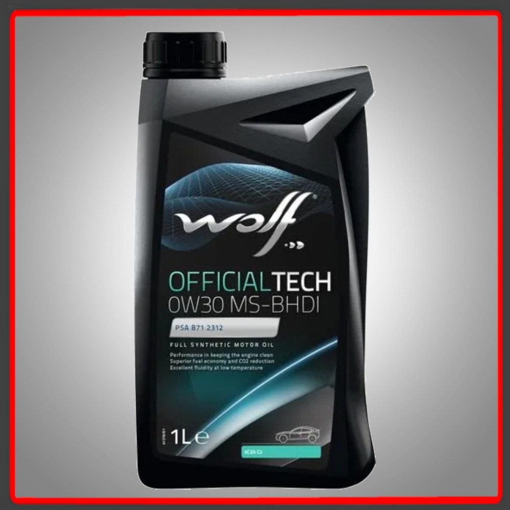 ACEITE WOLF OFFICIALTECH 0W30 MS-BHDI 1L