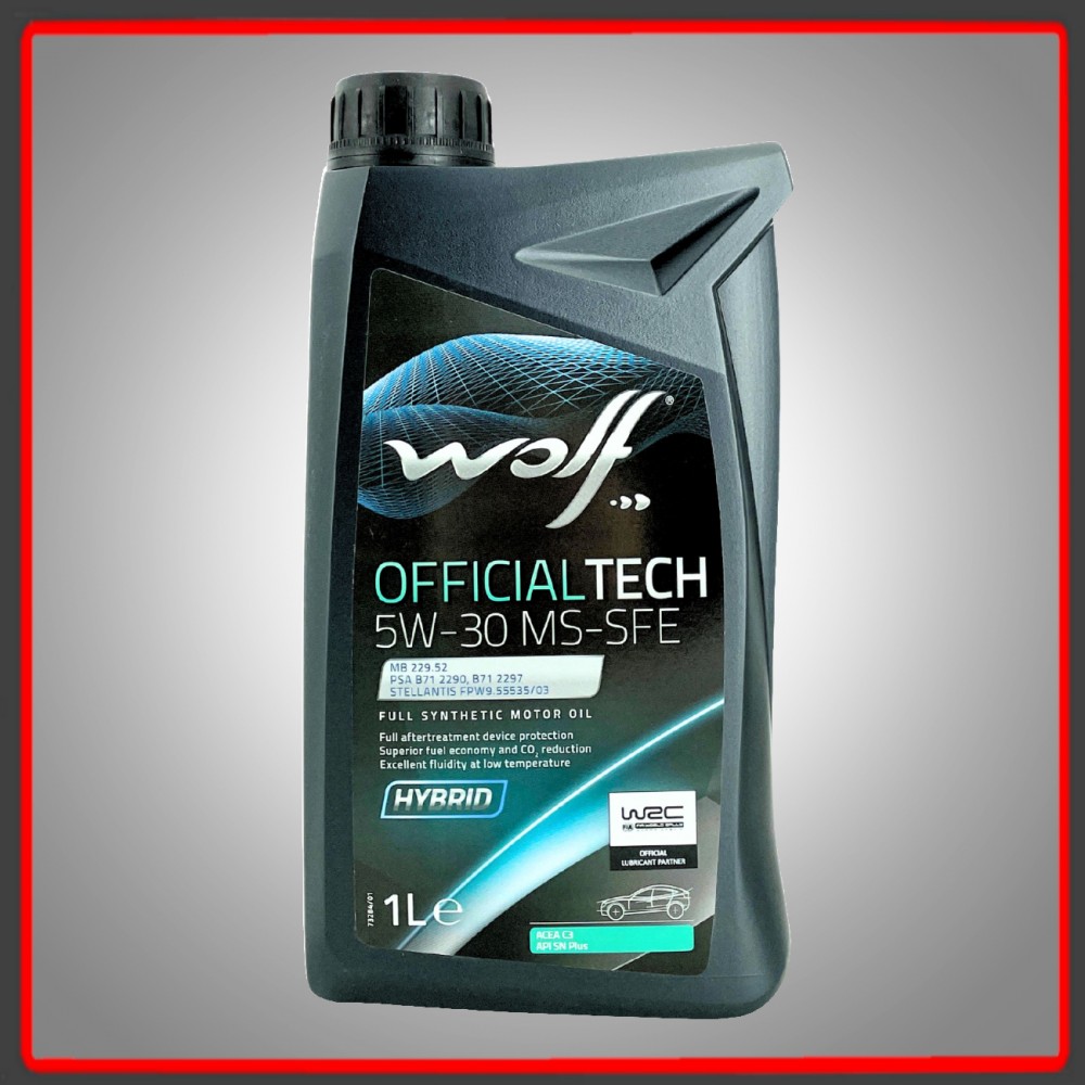 ACEITE WOLF OFFICIALTECH  5W30 MS-SFE 1L