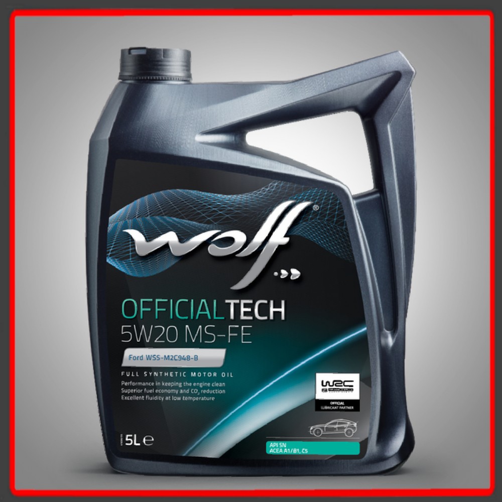 ACEITE WOLF OFFICIALTECH 5W20 MS-FE