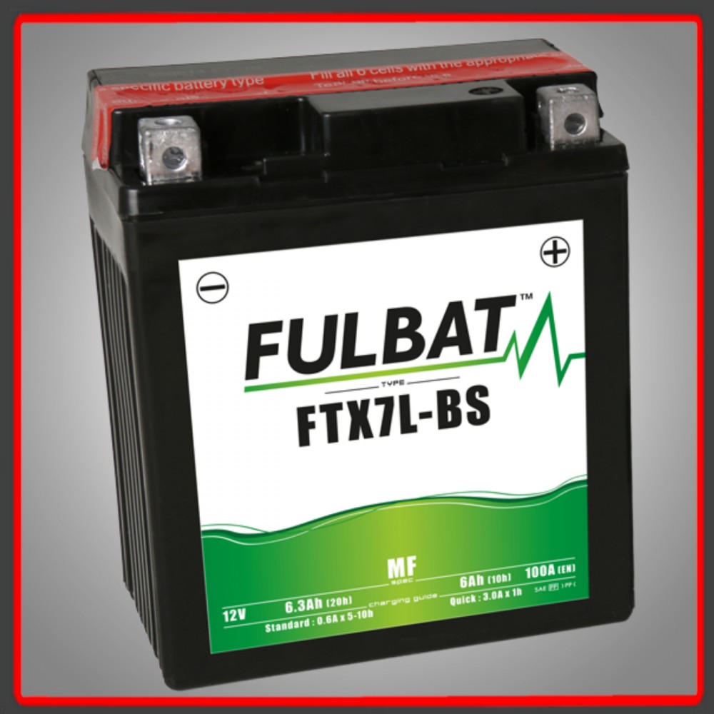 BATERIA FULBAT FTX7LBS 6,3 AH 100 A