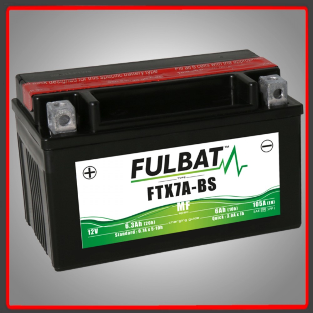 BATERIA FULBAT FTX7ABS 6,3 AH 105 A