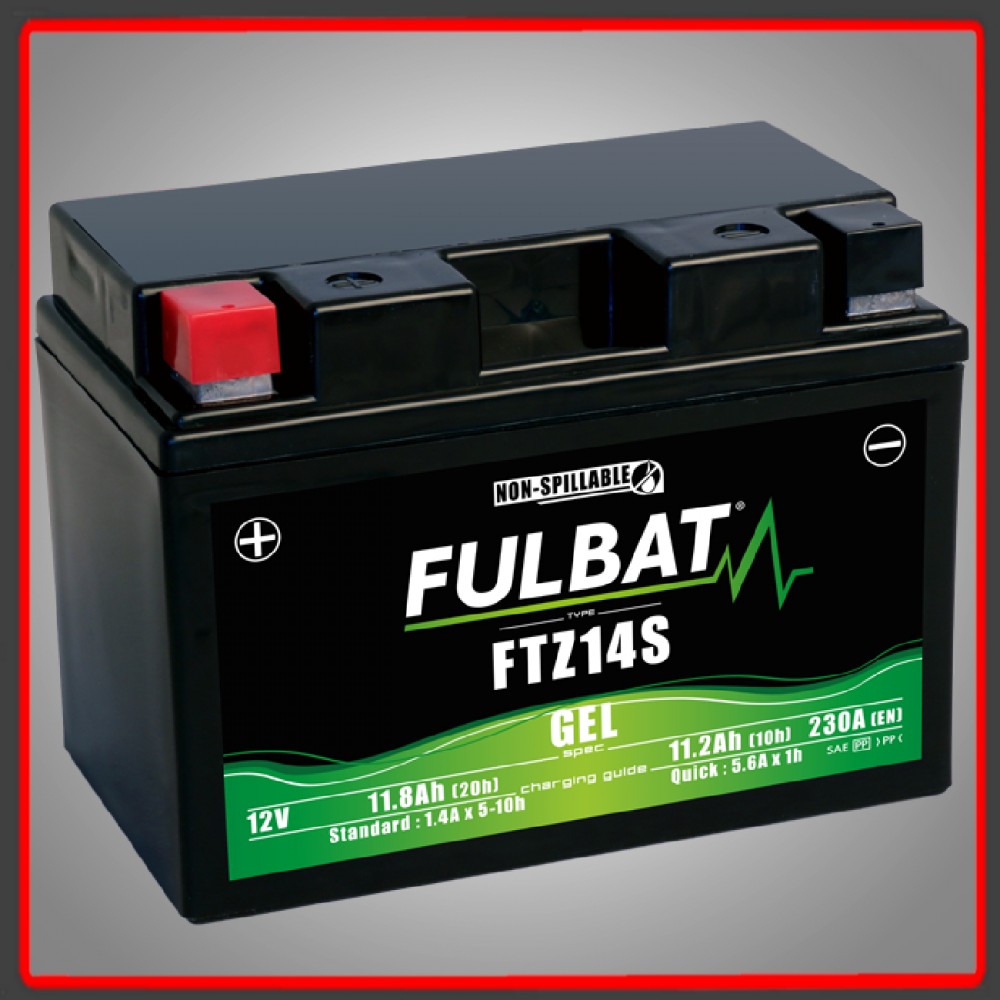 BATERIA FULBAT FTZ14S GEL 11,8 AH 230 A
