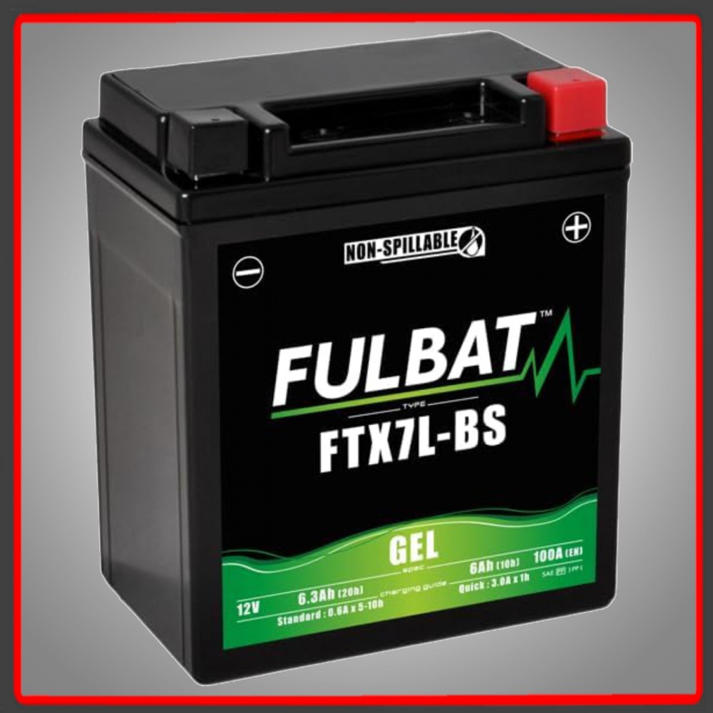 BATERIA FULBAT FTX7LBS 6,3AH 100A GEL