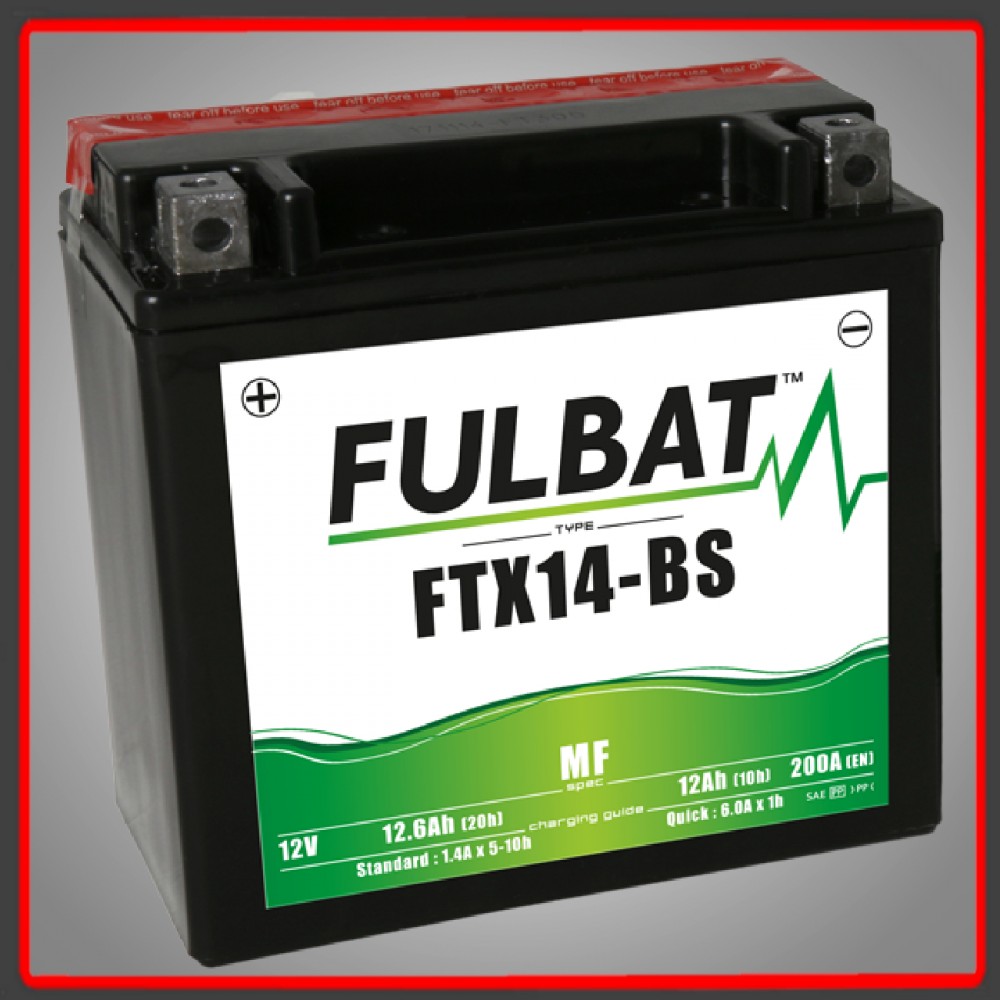 BATERIA FULBAT FTX14BS 12,6 AH 200 A