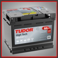BATERIA TUDOR TA640 64AH 640A