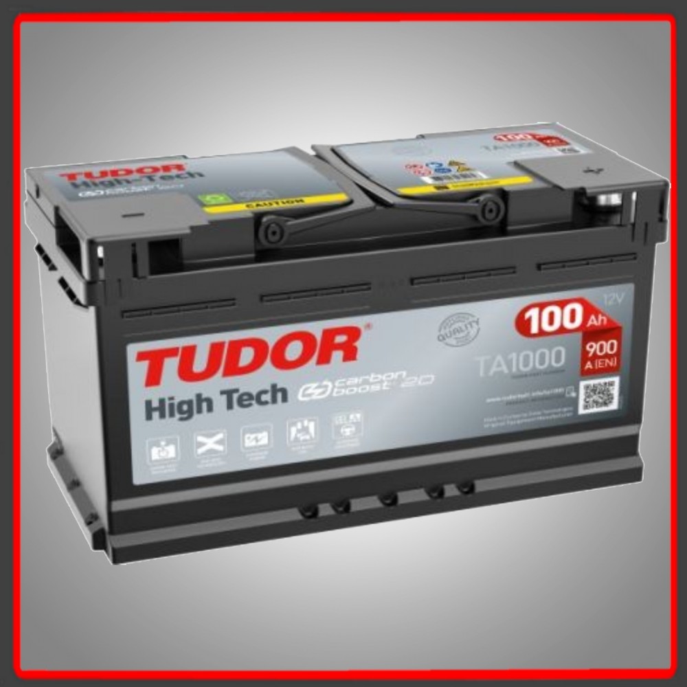 BATERIA TUDOR TA1000 100AH 900EN