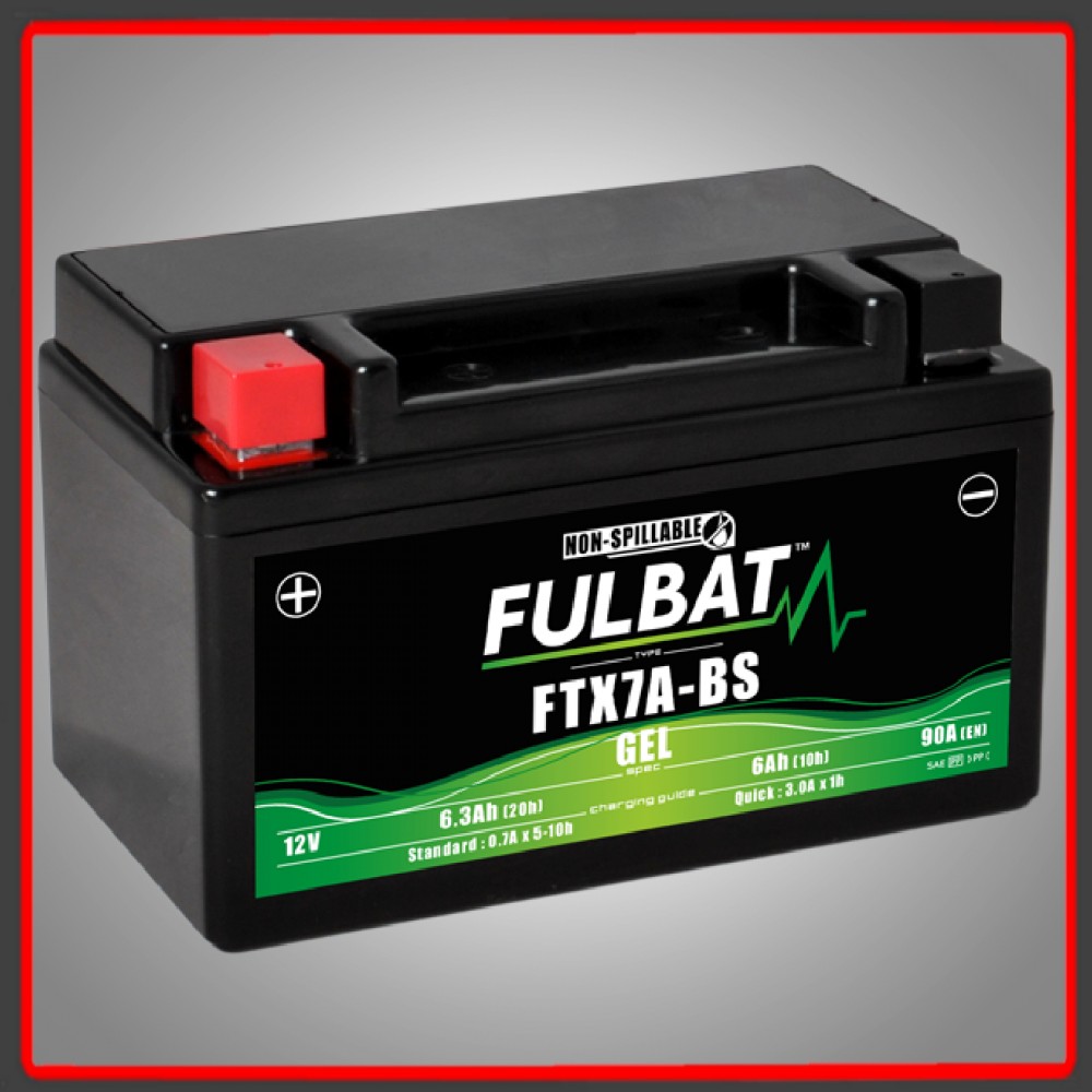 BATERIA FULBAT FTX7ABS GEL 6,3AH 105A