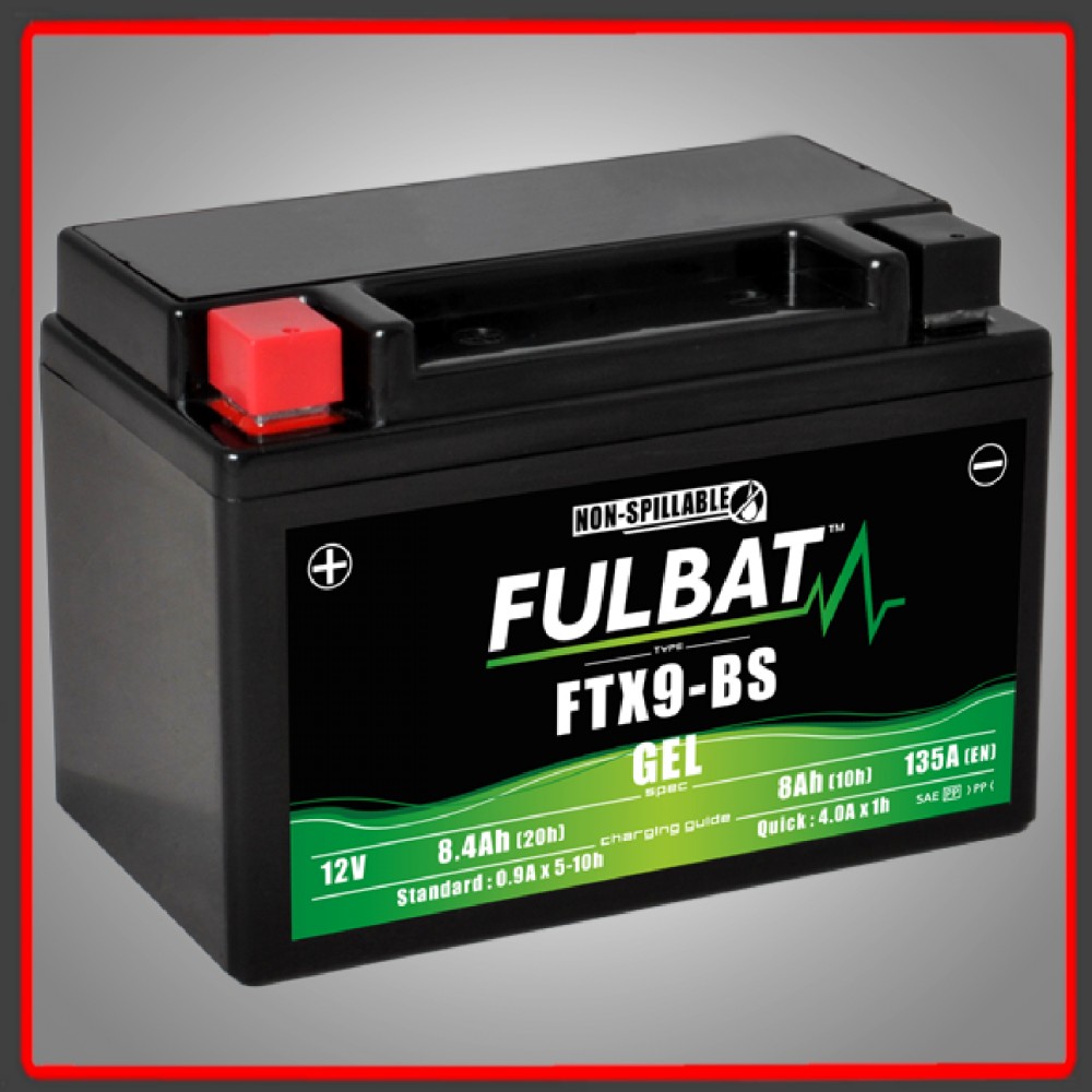 BATERIA FULBAT FTX9BS GEL 8,4AH 135A
