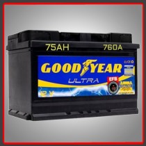 BATERIA GOODYEAR EFB 207550...