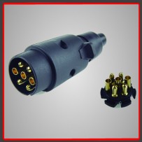 CONECTOR MACHO 7 Pin PLASTICO
