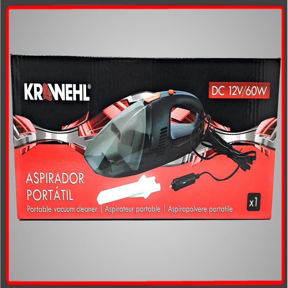 Krawehl Aspirador para Coche portatil DC 12v 60w