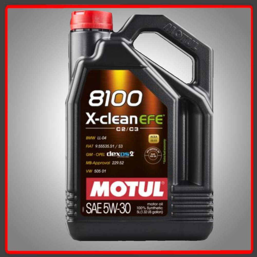 ACEITE MOTUL 8100 X-CLEAN EFE 5W-30