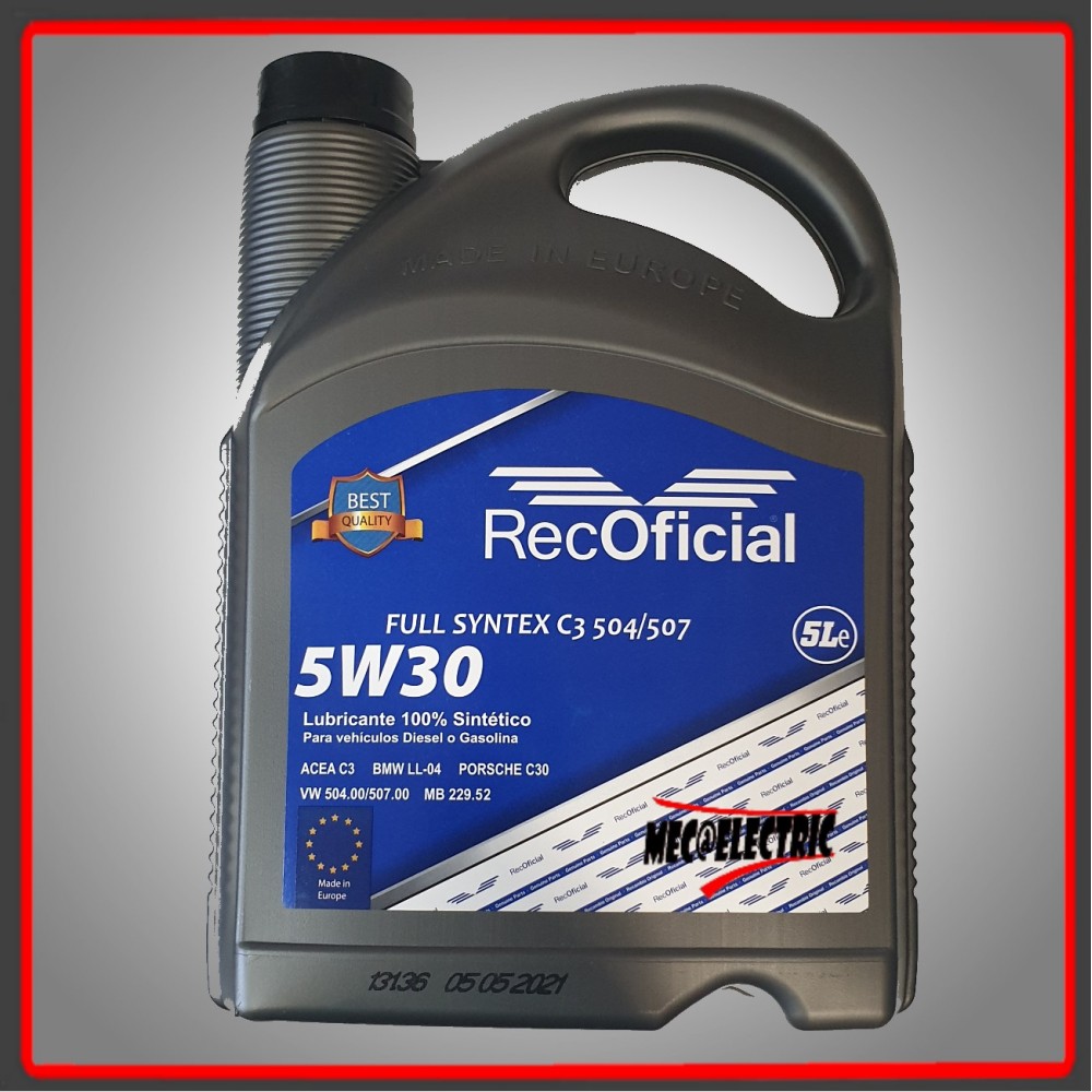 ACEITE RECOFICIAL 5W30 FORD 913D