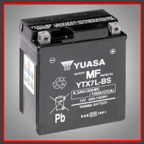 BATERIA YUASA YTX7LBS 6AH