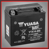 BATERIA YUASA YTX14BS 12 AH